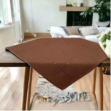 ΚΑΡΕ ΛΙΝΟ 85Χ85 ΜΕ ΑΖΟΥΡ ΧΕΙΡΟΣ IRIS 10948 ΚΑΦΕ LINEAHOME LH2036019-1