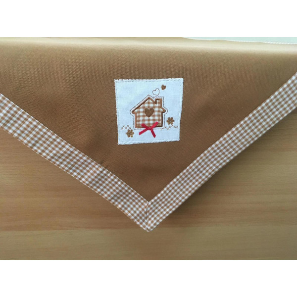 ΚΑΡΕ ΚΕΝΤΗΜΕΝΟ ΑΠΛΙΚΕ ΜΕ ΦΑΣΑ HOME ΜΟΚΑ 90Χ90 LINEAHOME LH2036032-1
