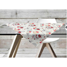 ΚΑΡΕ ΛΟΝΕΤΑ HEARTS 90X90 LINEAHOME LH2036041-1