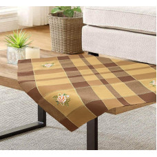 ΚΑΡΕ ΛΙΝΟ 85Χ85 ΜΕ ΚΕΝΤΗΜΑ  ROSA 11288 ΚΑΦΕ LINEAHOME LH2036100-1