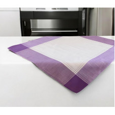 ΚΑΡΕ ΛΙΝΟ 85Χ85 ΜΕ ΦΑΣΑ ΔΙΧΡΩΜΟ FLEUR 5580 ΛΙΛΑ LINEAHOME LH2036105-2