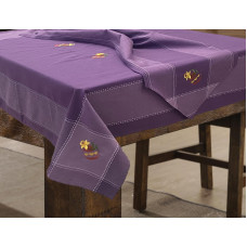 ΤΡΑΠΕΖΟΜΑΝΤΗΛΟ ΠΑΣΧΑΛΙΝΟ ΜΕ ΚΕΝΤΗΜΑ PURPLE EGG 140Χ140 LINEAHOME LH2031204-1