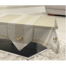 ΤΡΑΠΕΖΟΜΑΝΤΗΛΟ ΠΑΣΧΑΛΙΝΟ ΜΕ ΚΕΝΤΗΜΑ BABY CHICK LINEAHOME LH2031205-2