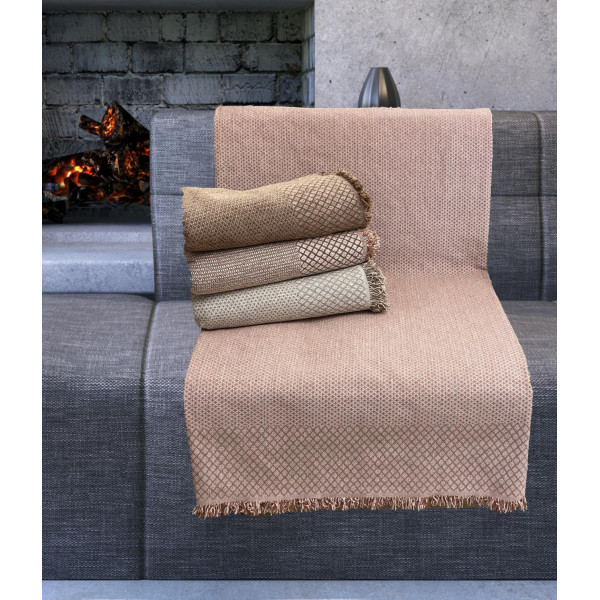 ΡΙΧΤΑΡΙ CHENILLE ROMVOS ΠΟΥΔΡΑ LINEAHOME