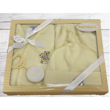 ΣΕΤ 4ΤΜΧ ΒΡΕΦΙΚΟ BAMBINI FLEECE ΚΙΤΡΙΝΟ LINEAHOME LH2051011-1