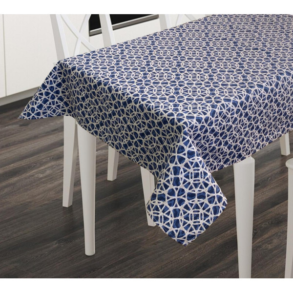 ΤΡΑΠΕΖΟΜΑΝΤΗΛΟ ΛΟΝΕΤΑ ZEN ΜΠΛΕ 140Χ180 LINEAHOME LH2031091-2