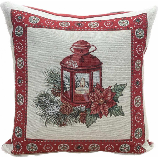 ΧΡΙΣΤΟΥΓΕΝΝΙΑΤΙΚΗ ΜΑΞΙΛΑΡΟΘΗΚΗ ΣΤΟΦΑ ΙΣΠΑΝΙΑΣ  XMAS LIGHT 45Χ45 LINEAHOME LH2037216-2