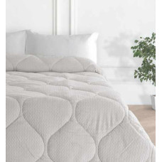 ΚΟΥΒΕΡΤΟΠΑΠΛΩΜΑ ΥΠΕΡΔΙΠΛΟ ZIC ZAC ΕΚΡΟΥ 215Χ230 LINEAHOME LH2010807-1