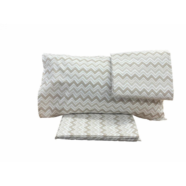 ΣΕΤ ΣΕΝΤΟΝΙ(Α) ZIC ZAC ΜΠΕΖ (2)160X240 + (1) 50X70 LINEAHOME LH2050076-1 ΣΕΤ ΣΕΝΤΟΝΙ(Α) ZIC ZAC ΜΠΕΖ (2)160X240 + (1) 50X70 LINEAHOME LH2050076-1