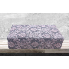 ΣΕΤ 3ΤΜ. ΚΑΛΥΜΜΑ ΕΛΑΣΤΙΚΟ ΖΑΚΑΡ  BAROQUE DUSTY PINK LINEAHOME LH2020100-1