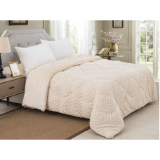 ΚΟΥΒΕΡΤΟΠΑΠΛΩΜΑ   ΓΟΥΝΙΝΟ ARROW  ΕΚΡΟΥ ΜΟΝΟ 160X210 LINEAHOME LH2010822-1