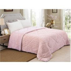 ΚΟΥΒΕΡΤΟΠΑΠΛΩΜΑ SHERPA PATAGONIA DUSTY PINK ΥΠΕΡΔΙΠΛΟ 210X230 LINEAHOME LH2010846-2