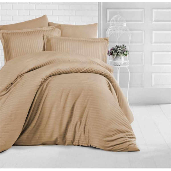 ΣΕΝΤΟΝΙ FLAT SOFT SATIN ΜΟΚΑ 160X240 LINEAHOME LH2012093-3