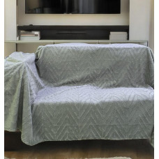 Αντιολισθητικό ριχτάρι γούνινο  σετ 3τμχ. zic zac γκρι LINEAHOME LH2021901