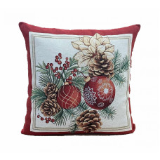 ΧΡΙΣΤΟΥΓΕΝΝΙΑΤΙΚΗ ΜΑΞΙΛΑΡΟΘΗΚΗ ΣΤΟΦΑ ΙΣΠΑΝΙΑΣ SLED 45Χ45 LINEAHOME LH2025123-1