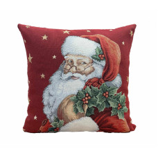 ΧΡΙΣΤΟΥΓΕΝΝΙΑΤΙΚΗ ΜΑΞΙΛΑΡΟΘΗΚΗ ΣΤΟΦΑ ΙΣΠΑΝΙΑΣ  SANTA  45Χ45 LINEAHOME LH2025124-1