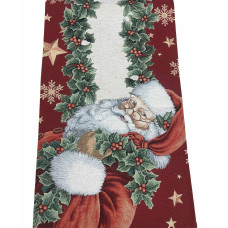 ΧΡΙΣΤΟΥΓΕΝΝΙΑΤΙΚΗ ΤΡΑΒΕΡΣΑ ΣΤΟΦΑ ΙΣΠΑΝΙΑΣ  SANTA  ΑΠΟ LINEAHOME LH2037280-3