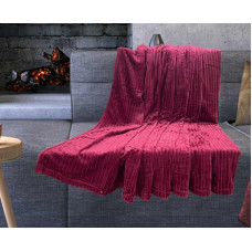 ΚΟΥΒΕΡΤΑ CORAL FLEECE  ΚΟΤΛΕ ΜΠΟΡΝΤΩ 200X220 LINEAHOME LH2018154-2