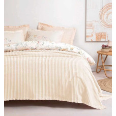 ΚΟΥΒΕΡΤΑ CORAL FLEECE ΚΟΤΛΕ ΕΚΡΟΥ 200X220 LINEAHOME LH2018172-2