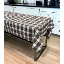 ΤΡΑΠΕΖΟΜΑΝΤΗΛΟ ΛΙΝΟ 160Χ220 ΚΑΦΕ TRIESTE LINEAHOME LH2031089-1