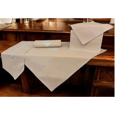 ΚΑΡΕ ΣΕΤ 5ΤΜΧ ΔΕΡΜΑ & ΣΤΡΑΣ CHAIN ΜΟΚΑ LINEAHOME LH2023041-1