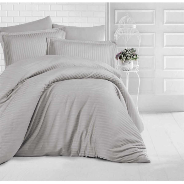 ΣΕΤ ΜΑΞΙΛΑΡΟΘΗΚΕΣ SOFT SATIN ΑΣΗΜΙ LINEAHOME LH2014128-1