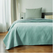 ΚΟΥΒΕΡΛΙ ΜΟΝΟΧΡΩΜΟ ΔΙΠΛΗΣ ΟΨΗΣ MERCER ΜΕΝΤΑ LINEAHOME LH2015221-2