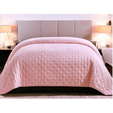 ΚΟΥΒΕΡΛΙ ΜΟΝΟΧΡΩΜΟ ΔΙΠΛΗΣ ΟΨΗΣ SELENE ΠΟΥΔΡΑ LINEAHOME LH2015225-2