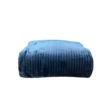 ΚΟΥΒΕΡΤΑ ΑΝΑΓΛΥΦΗ  ΒΕΛΟΥΤΕ LANE SILK TOUCΗ ΜΠΛΕ ΜΟΝΗ 160X220 LINEAHOME LH2018246