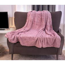 ΚΟΥΒΕΡΤΑ CORAL FLEECE NOCE ΠΟΥΔΡΑ 220X240 LINEAHOME LH2018181-1