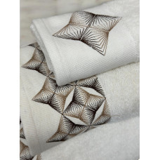 ΣΕΤ ΠΕΤΣΕΤΕΣ 3ΤΜΧ ΚΕΝΤΗΜΕΝΕΣ ANDALUCIA ΕΚΡΟΥ  ΣΕ ΚΟΥΤΙ LINEAHOME LH2040124-1