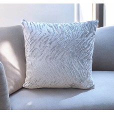 ΜΑΞΙΛΑΡΟΘΗΚΗ ΒΕΛΟΥΡ FLAME ΓΚΡΙ 45Χ45 LINEAHOME LH2022155-1