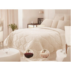 ΚΟΥΒΕΡΤΟΠΑΠΛΩΜΑ ΑΝΑΓΛΥΦΟ EXPLORA  ΥΠΕΡΔΙΠΛΟ ΕΚΡΟΥ 220Χ240 LINEAHOME LH2010896