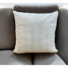 ΜΑΞΙΛΑΡΟΘΗΚΗ ΒΕΛΟΥΡ RAFLES  ΕΚΡΟΥ  45Χ45 LINEAHOME LH2022192-1