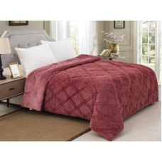 ΚΟΥΒΕΡΤΟΠΑΠΛΩΜΑ ΓΟΥΝΙΝΟ DIAMOND ΣΑΠΙΟ ΜΗΛΟ ΥΠΕΡΔΙΠΛΟ 210X230 LINEAHOME LH2010843-2