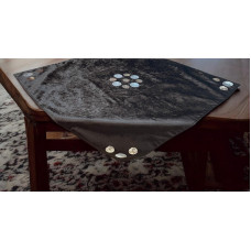 ΚΑΡΕ ΒΕΛΟΥΔΟ ΜΕ ΠΑΓΙΕΤΑ ΚΑΦΕ 100Χ100 LINEAHOME LH2036174-1