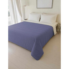 ΚΟΥΒΕΡΛΙ ΜΟΝΟΧΡΩΜΟ ΔΙΠΛΗΣ ΟΨΗΣ RIVE ΜΠΛΕ 160X220 LINEAHOME LH2015283-1