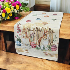 ΤΡΑΒΕΡΣΑ  ΣΤΟΦΑ ΙΣΠΑΝΙΑΣ ΠΑΣΧΑΛΙΝΟ EASTERN EGGS  45Χ140 LINEAHOME LH2025226