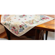 ΤΡΑΠΕΖΟΜΑΝΤΗΛΟ ΣΤΟΦΑ ΙΣΠΑΝΙΑΣ  ΠΑΣΧΑΛΙΝΟ EASTERN EGGS  140Χ140 LINEAHOME LH2025227