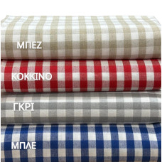 ΚΑΡΕ ΛΙΝΟ 100X100 ΚΑΡΩ ΚΟΚΚΙΝΟ LINEAHOME LH2025851-1