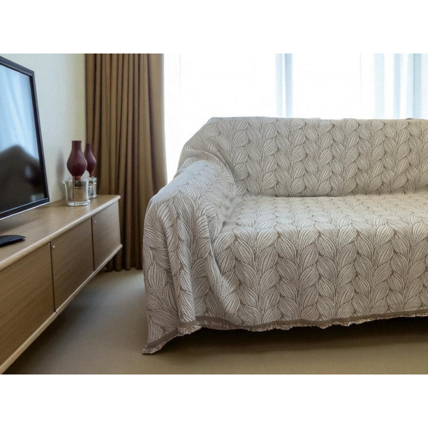 ΡΙΧΤΑΡΙ ΣΕΝΙΛ BRAID ΜΠΕΖ ΜΕΜΟΝΩΜΕΝΑ 180x160 LINEAHOME LH2024197-1
