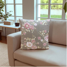 ΜΑΞΙΛΑΡΟΘΗΚΗ ΛΟΝΕΤΑ GRACE ΜΟΚΑ 45Χ45 LINEAHOME LH2025049-1