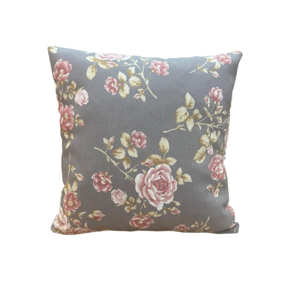 ΜΑΞΙΛΑΡΟΘΗΚΗ ΛΟΝΕΤΑ GRACE ΓΚΡΙ 45Χ45 LINEAHOME LH2025942-1