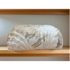 ΚΟΥΒΕΡΤΑ ΑΝΑΓΛΥΦΗ  ΒΕΛΟΥΤΕ SPIN SILK TOUCΗ ΜΠΕΖ ΜΟΝΗ 160X220 LINEAHOME LH2025916-1