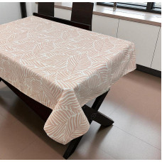 ΤΡΑΠΕΖΟΜΑΝΤΗΛΟ ΛΙΝΟ  PALM ΠΟΥΔΡΑ LINEAHOME LH2025540-1