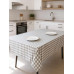 ΤΡΑΠΕΖΟΜΑΝΤΗΛΟ ΛΙΝΟ ΚΑΡΩ  ΓΚΡΙ LINEAHOME LH2025827-3