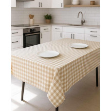 ΤΡΑΠΕΖΟΜΑΝΤΗΛΟ ΛΙΝΟ ΚΑΡΩ  ΜΠΕΖ LINEAHOME LH2025828-2