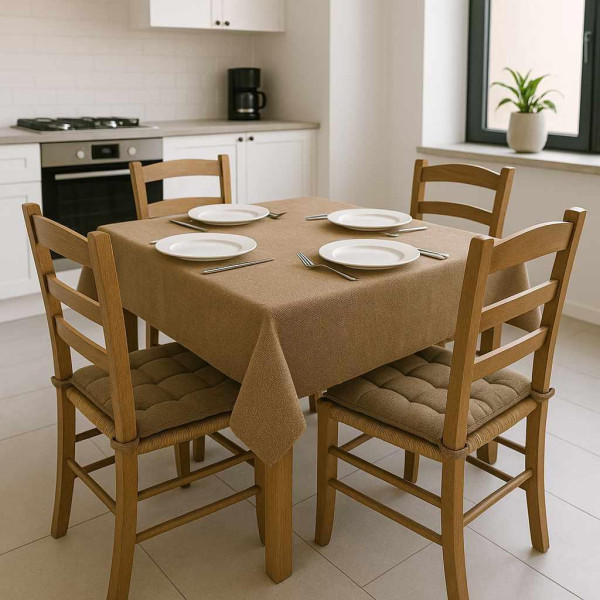 ΤΡΑΠΕΖΟΜΑΝΤΗΛΟ ΛΙΝΟ  ΣΟΚΟΛΑ LINEAHOME LH2025832-1