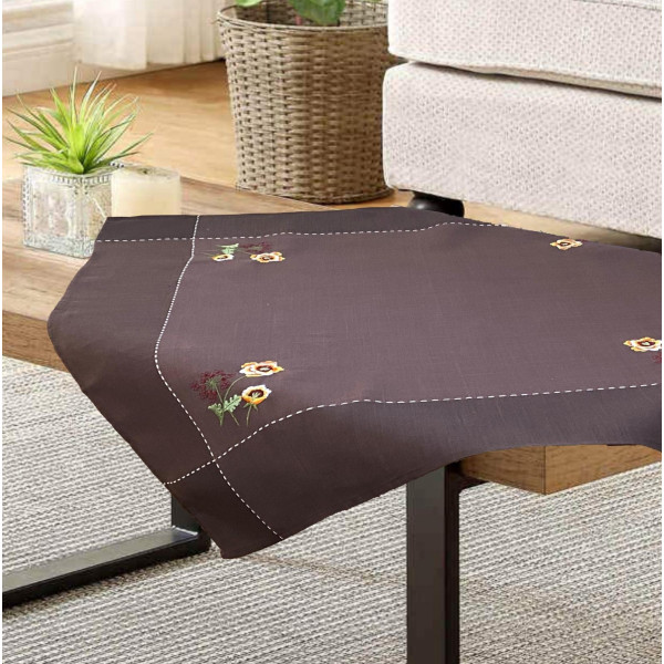 ΤΡΑΠΕΖΟΜΑΝΤΗΛΟ ΛΙΝΟ ΜΕ ΚΕΝΤΗΜΑ PANSY 13575 140Χ180 LINEAHOME LH2031190-1