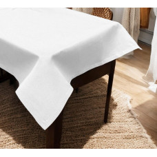 ΤΡΑΠΕΖΟΜΑΝΤΗΛΟ ΛΙΝΟ  ΚΩΔ.W3688 ΛΕΥΚΟ 140Χ140 LINEAHOME LH2031289-2